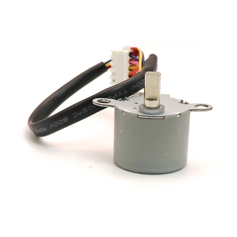Precision Stepper Motor 24V – Quiet, Geared, 300K-Cycle Life