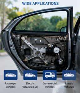 automotive window lift hardware