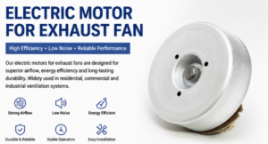 electric motor for exhaust fan