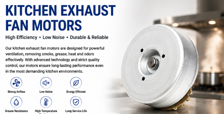 kitchen exhaust fan motors
