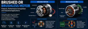 brushed or brushless motor