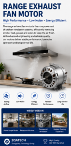 range exhaust fan motor