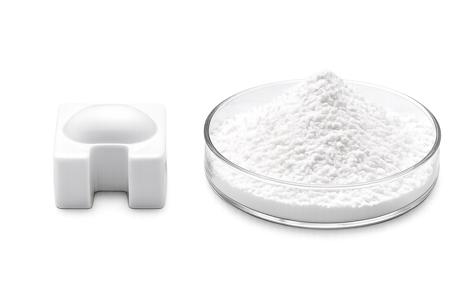 Alumina technical ceramic material