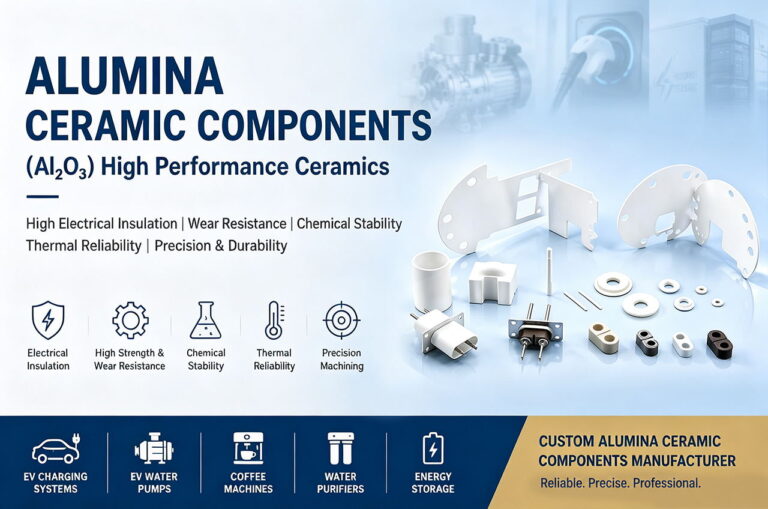 Alumina Ceramic Components for EV Charging Systems and Industrial Applications