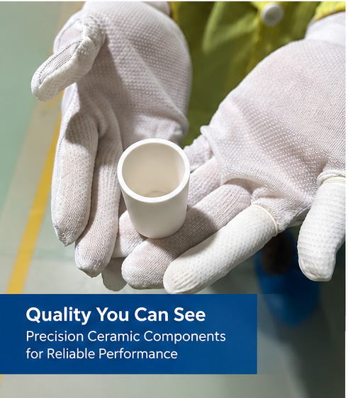 Ceramic tube quality inspection for precision industrial components